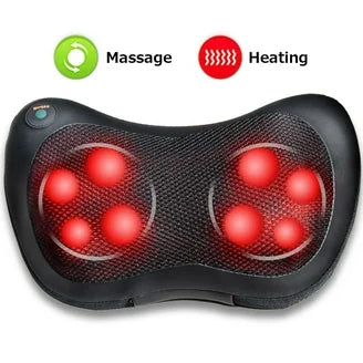 Massager cushion for the neck and back
