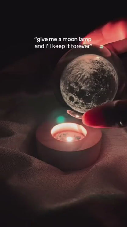 3D Crystal Lamp Ball with Various Designs